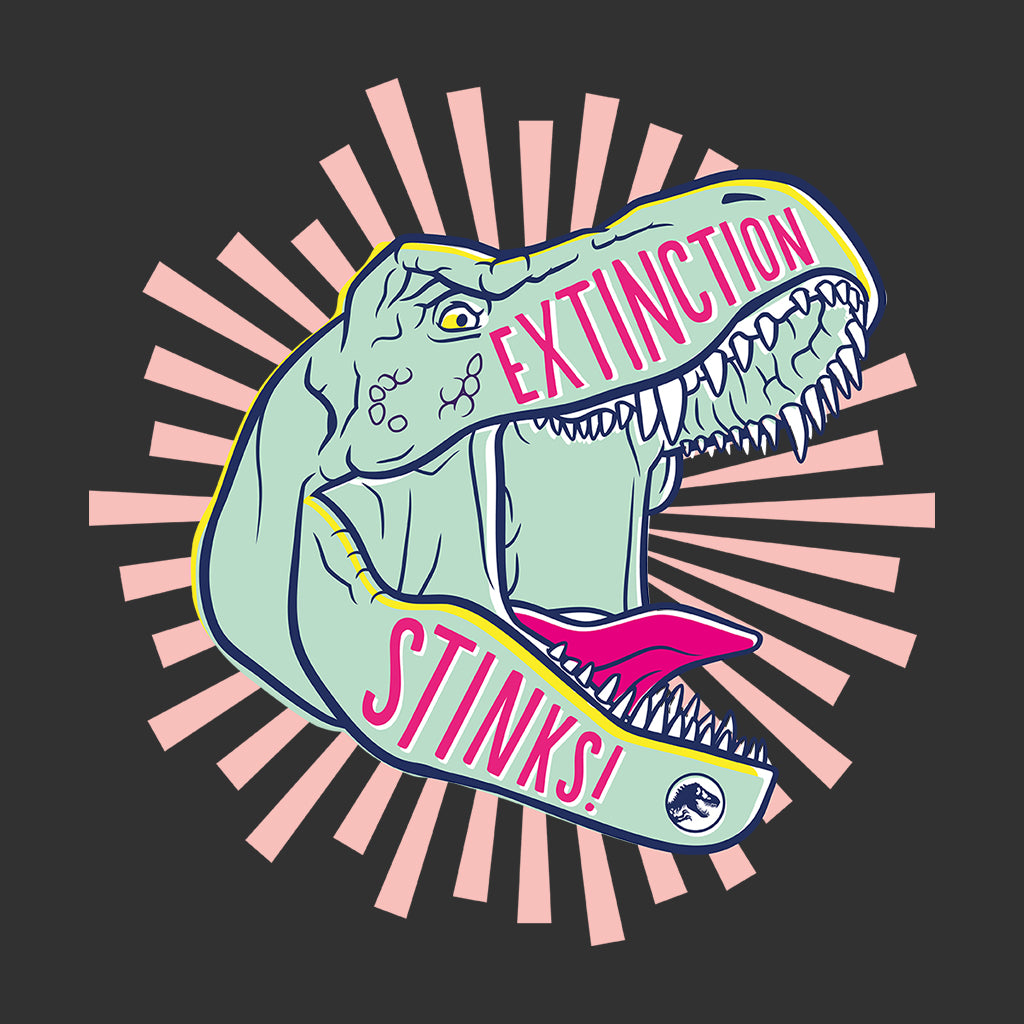 Jurassic Park T Rex Extinction Stinks Men's T-Shirt product image 2