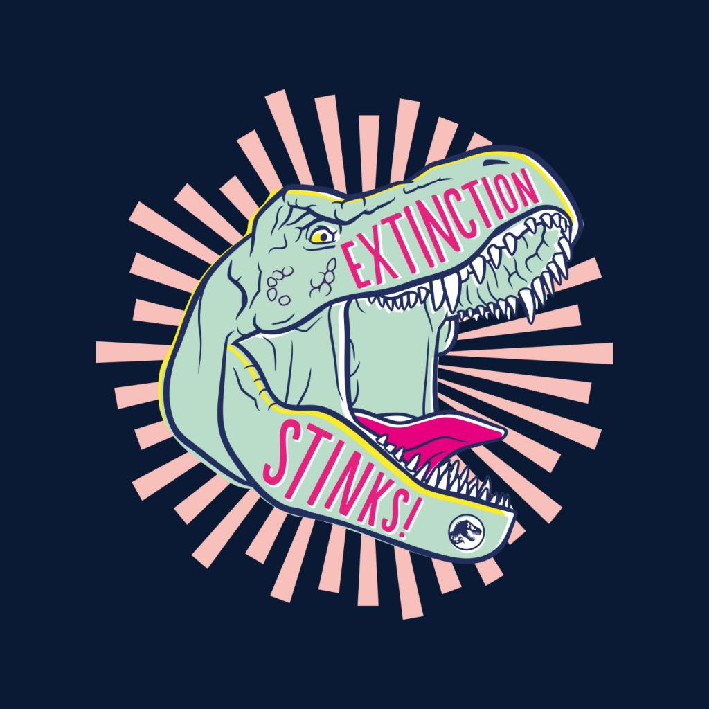 Jurassic Park T Rex Extinction Stinks Men's Sweatshirt product image 2