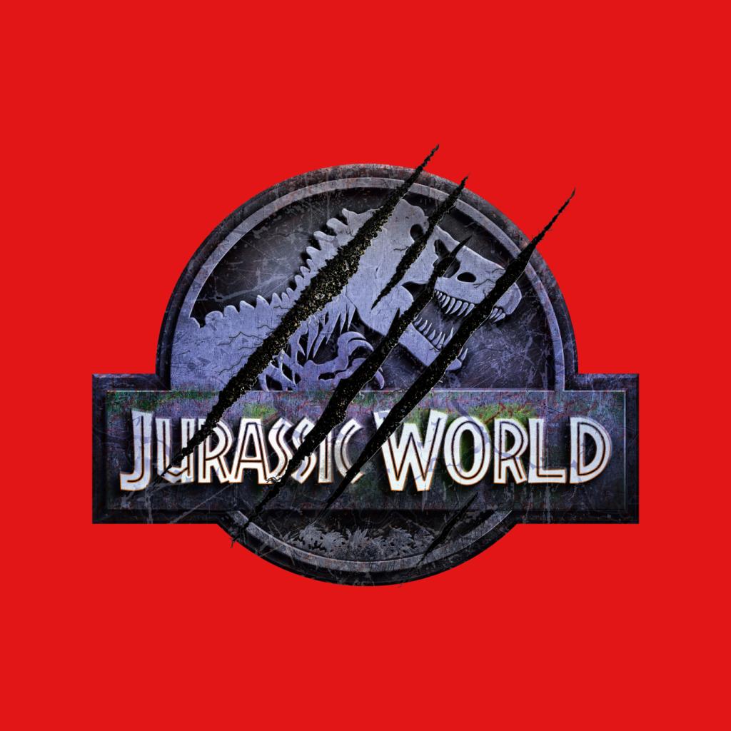 Jurassic Park World Logo Claw Marks Women's Hooded product image 5