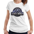 Jurassic Park World Logo Claw Marks Women's T-Shirt product image 1