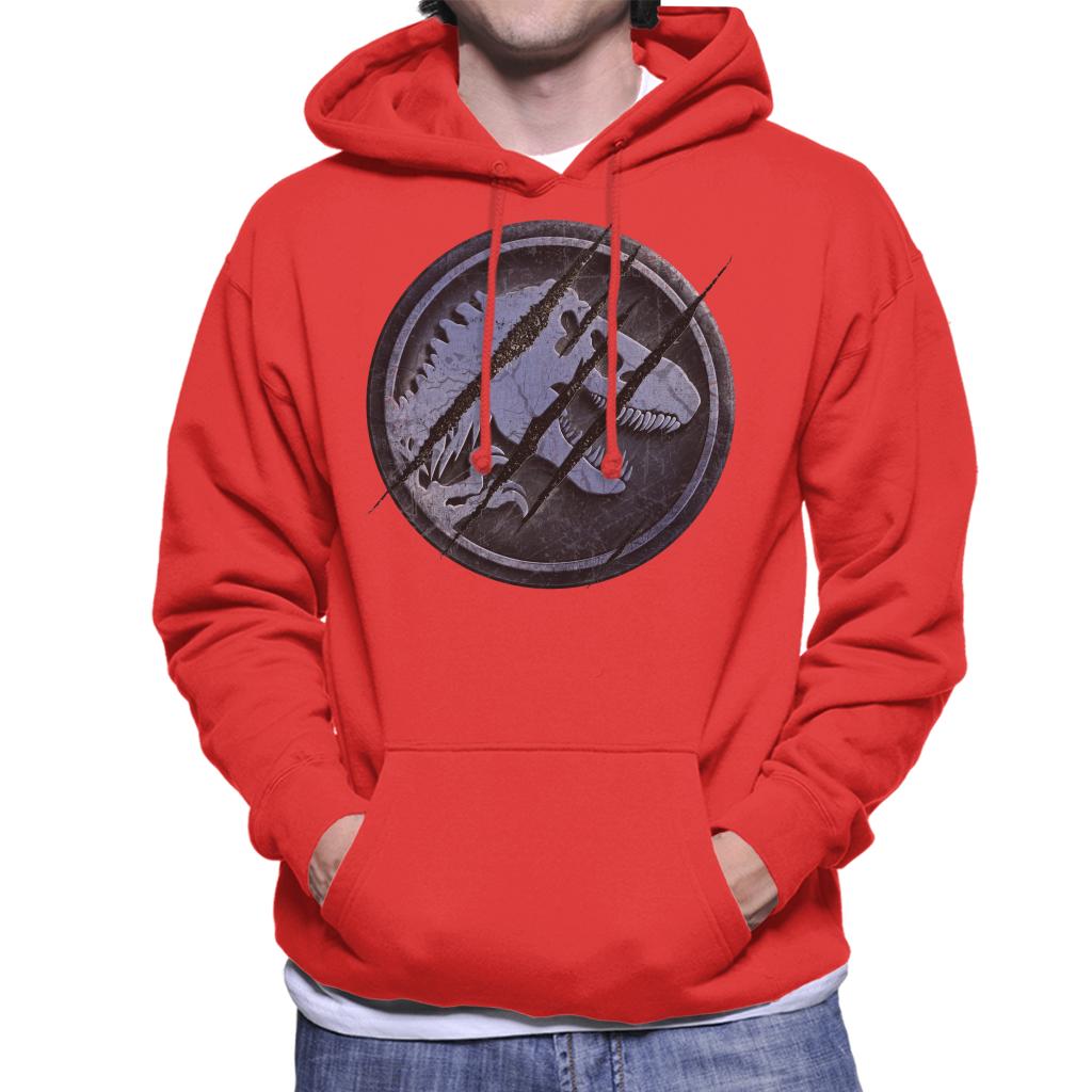 Jurassic Park Claw Marks Iconic Logo Men's Hooded Sweatshirt product image 6