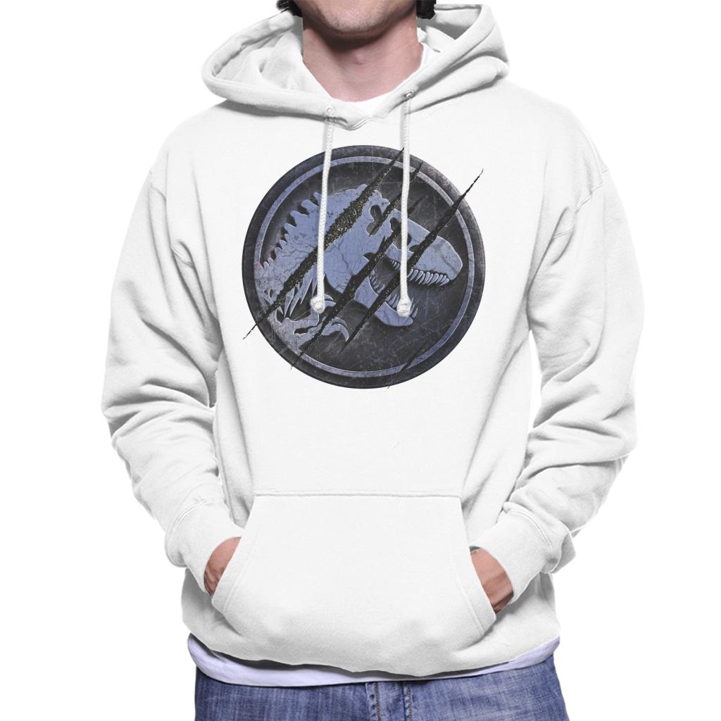 Jurassic Park Claw Marks Iconic Logo Men's Hooded Sweatshirt product image 1
