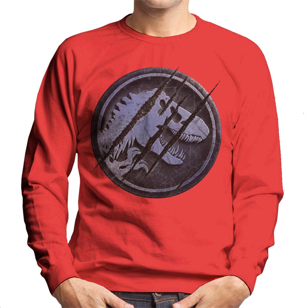 Jurassic Park Claw Marks Iconic Logo Men's Sweatshirt product image 6