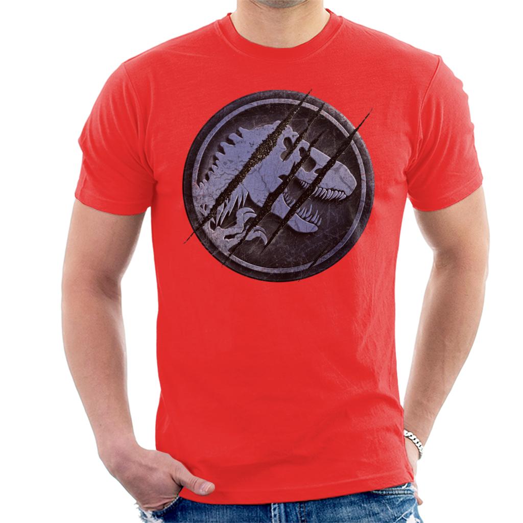 Jurassic Park Claw Marks Iconic Logo Men's T-Shirt product image 6