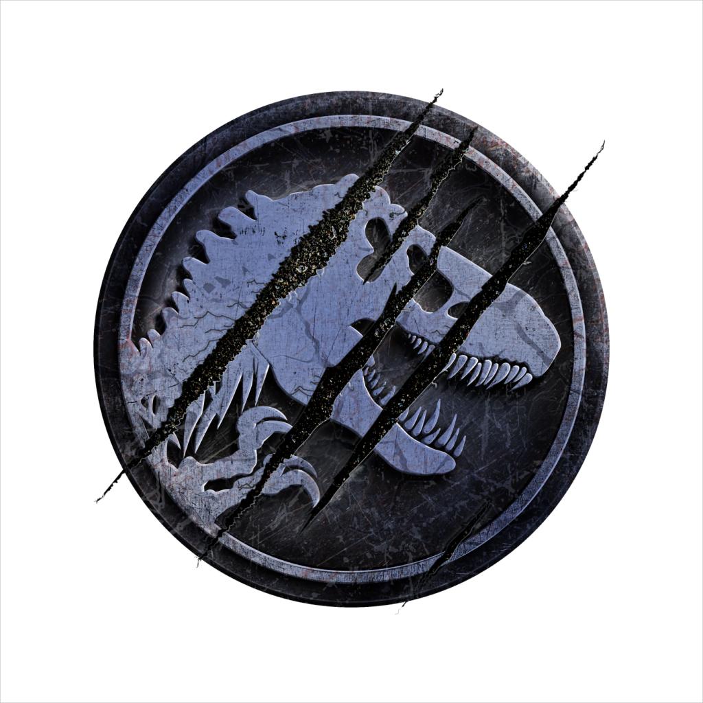 Jurassic Park Claw Marks Iconic Logo Men's T-Shirt product image 2