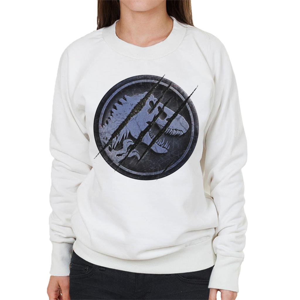 Jurassic Park Claw Marks Iconic Logo Women's Sweatshirt product image 1