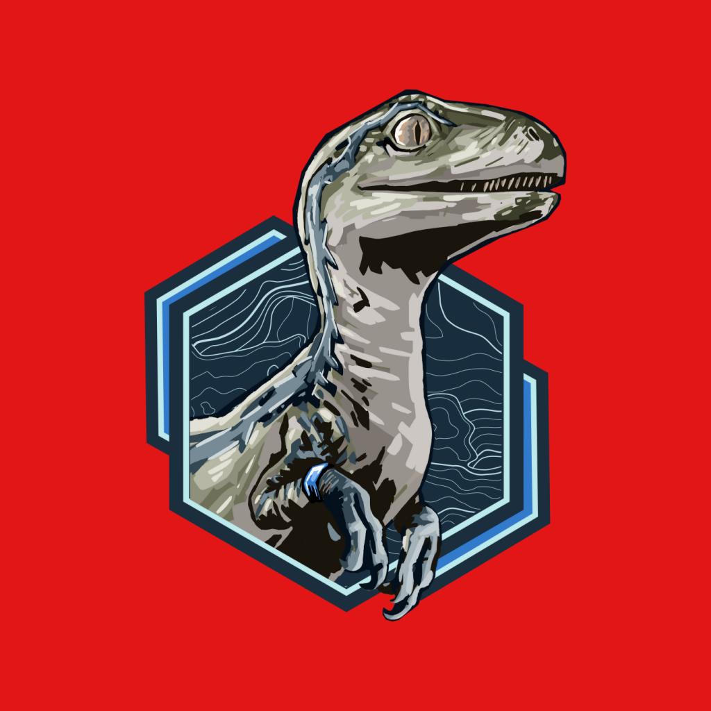 Jurassic Park Blue Raptor Men's Sweatshirt product image 5
