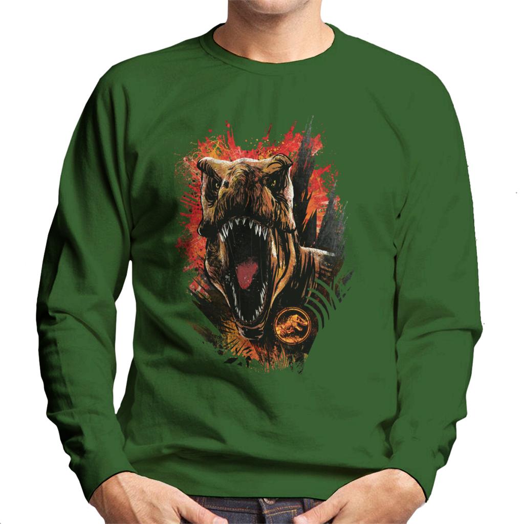 Jurassic Park 2 T Rex Men's Sweatshirt product image 4