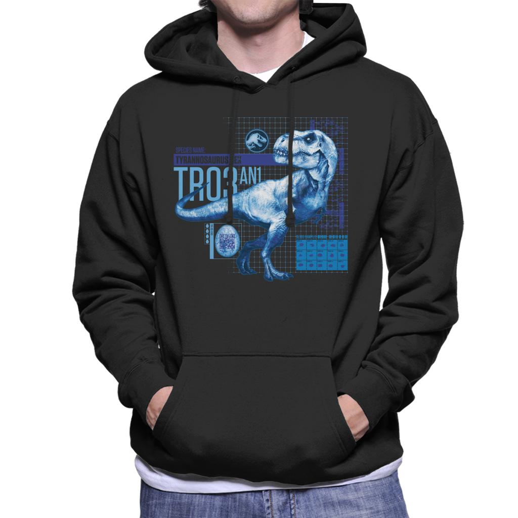 Jurassic Park T Rex Tr03 An1 Men's Hooded Sweatshirt product image 1