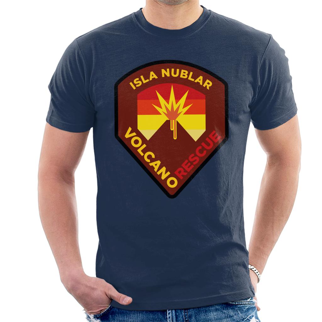 Jurassic Park Isla Nublar Volcano Rescue Men's T-Shirt product image 1