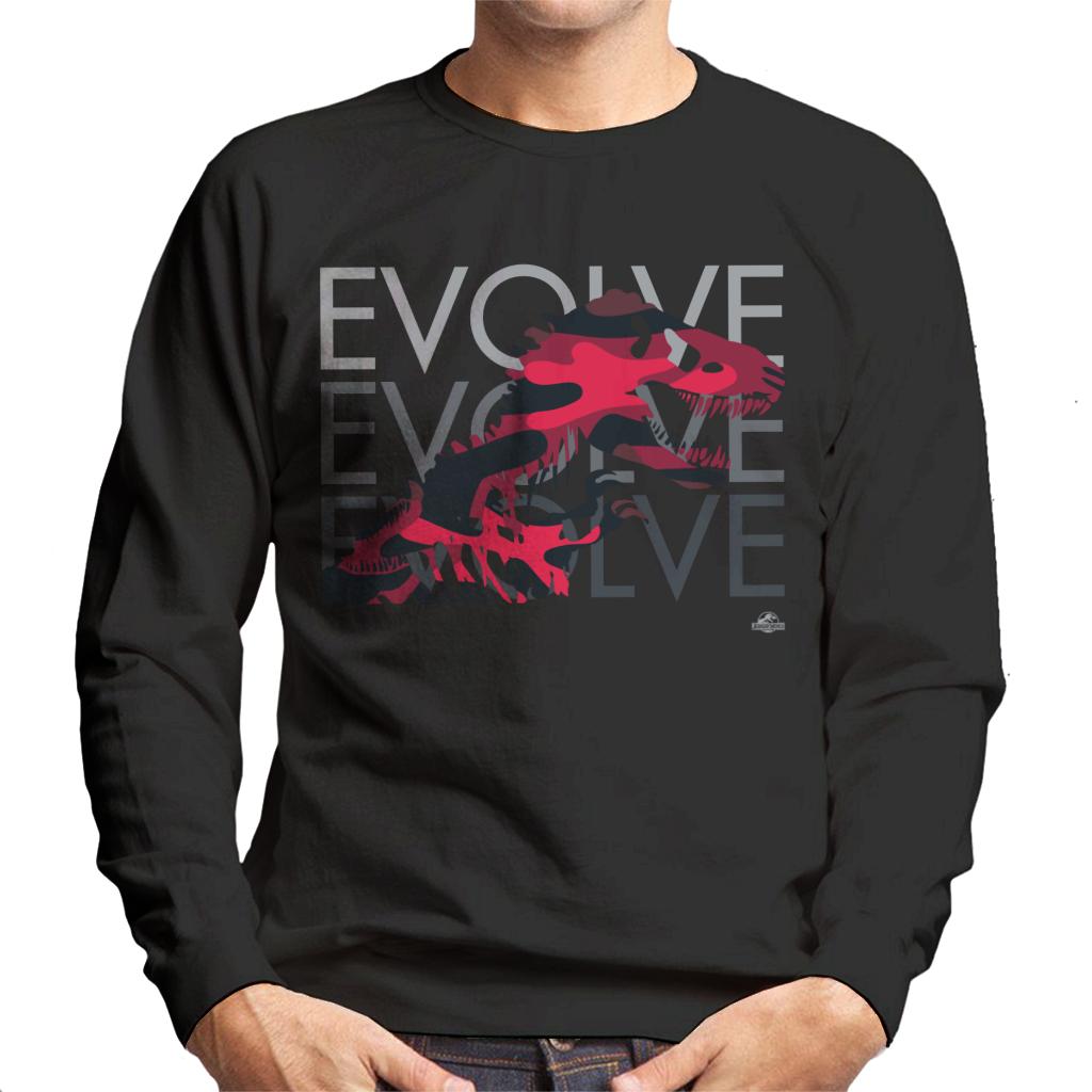 Jurassic Park T Rex Evolve Men's Sweatshirt product image 1