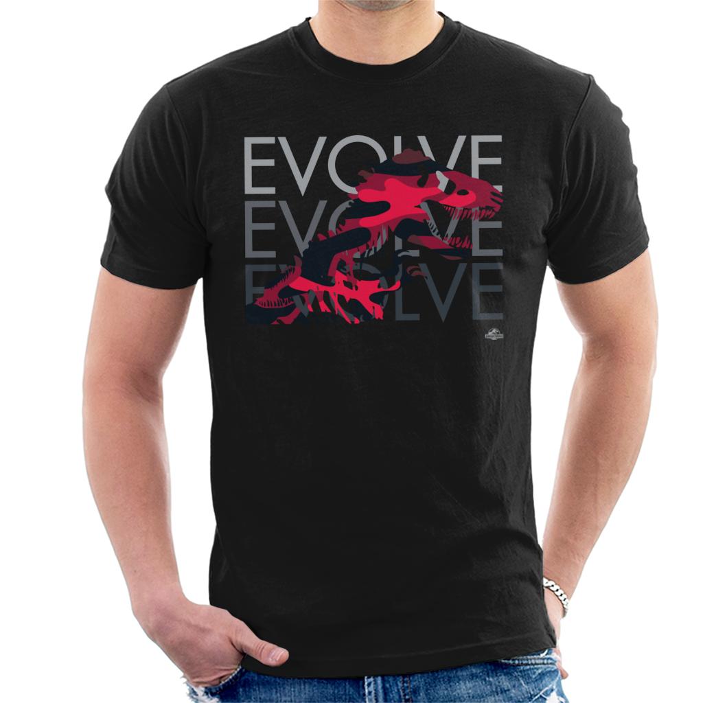 Jurassic Park T Rex Evolve Men's T-Shirt product image 1
