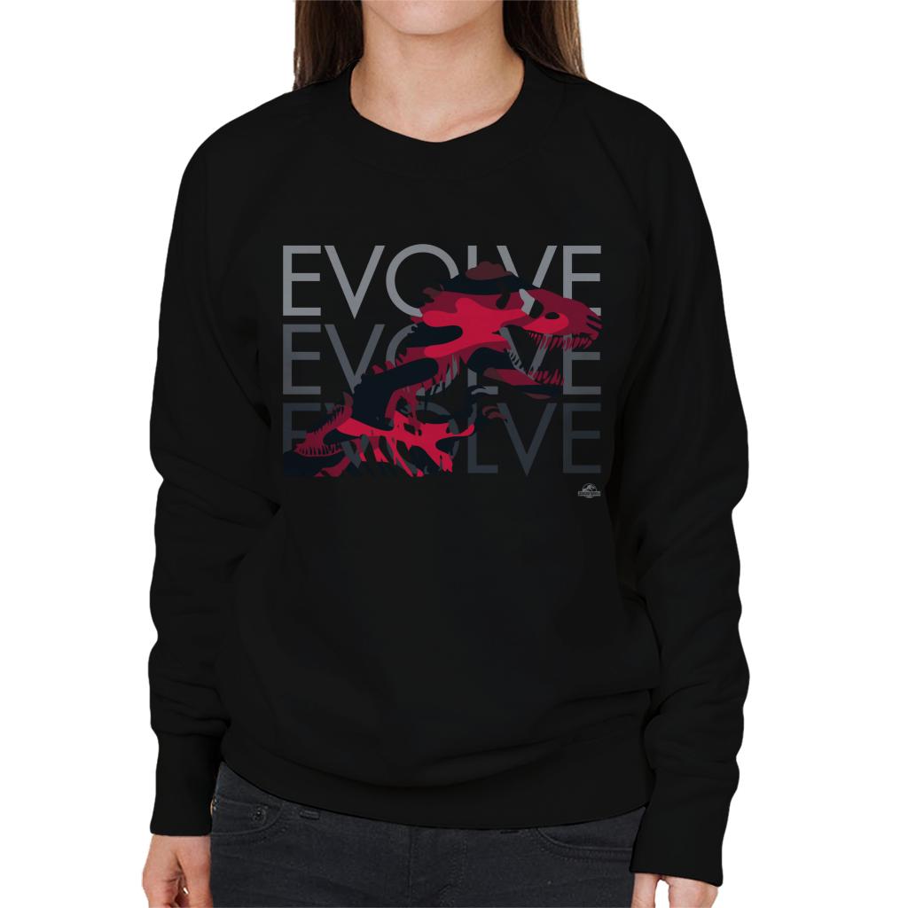 Jurassic Park T Rex Evolve Women's Sweatshirt product image 1