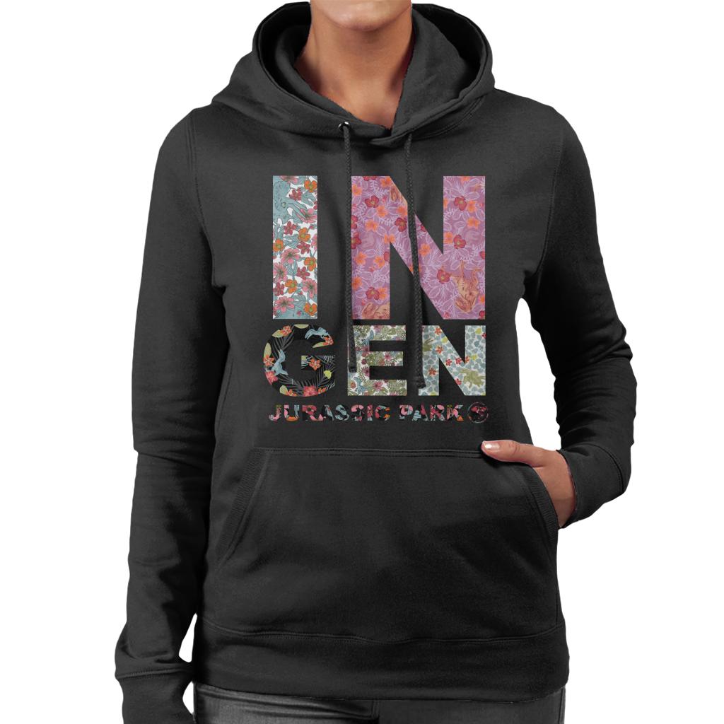 Jurassic Park In Gen Floral Aesthetic Women's Hooded product image 1