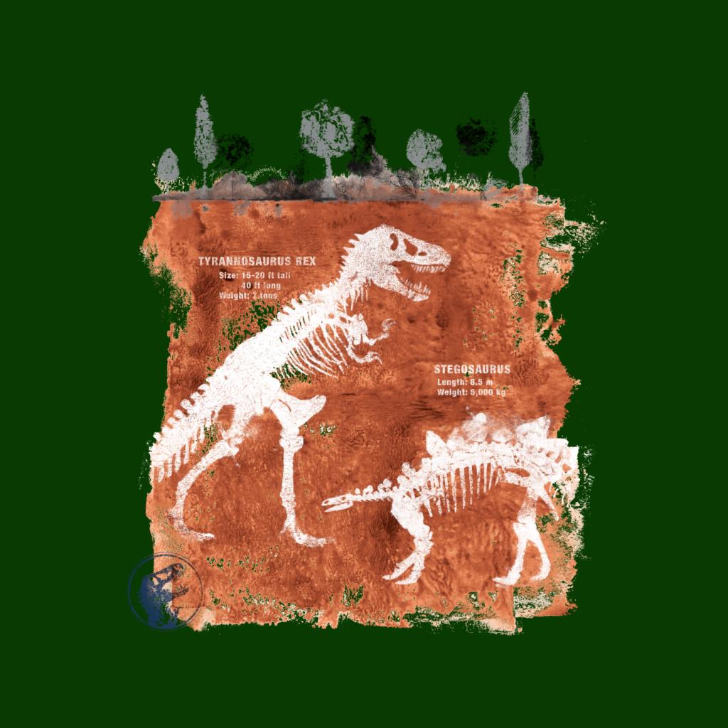 Jurassic Park T Rex Fossils Men's Hooded Sweatshirt product image 5