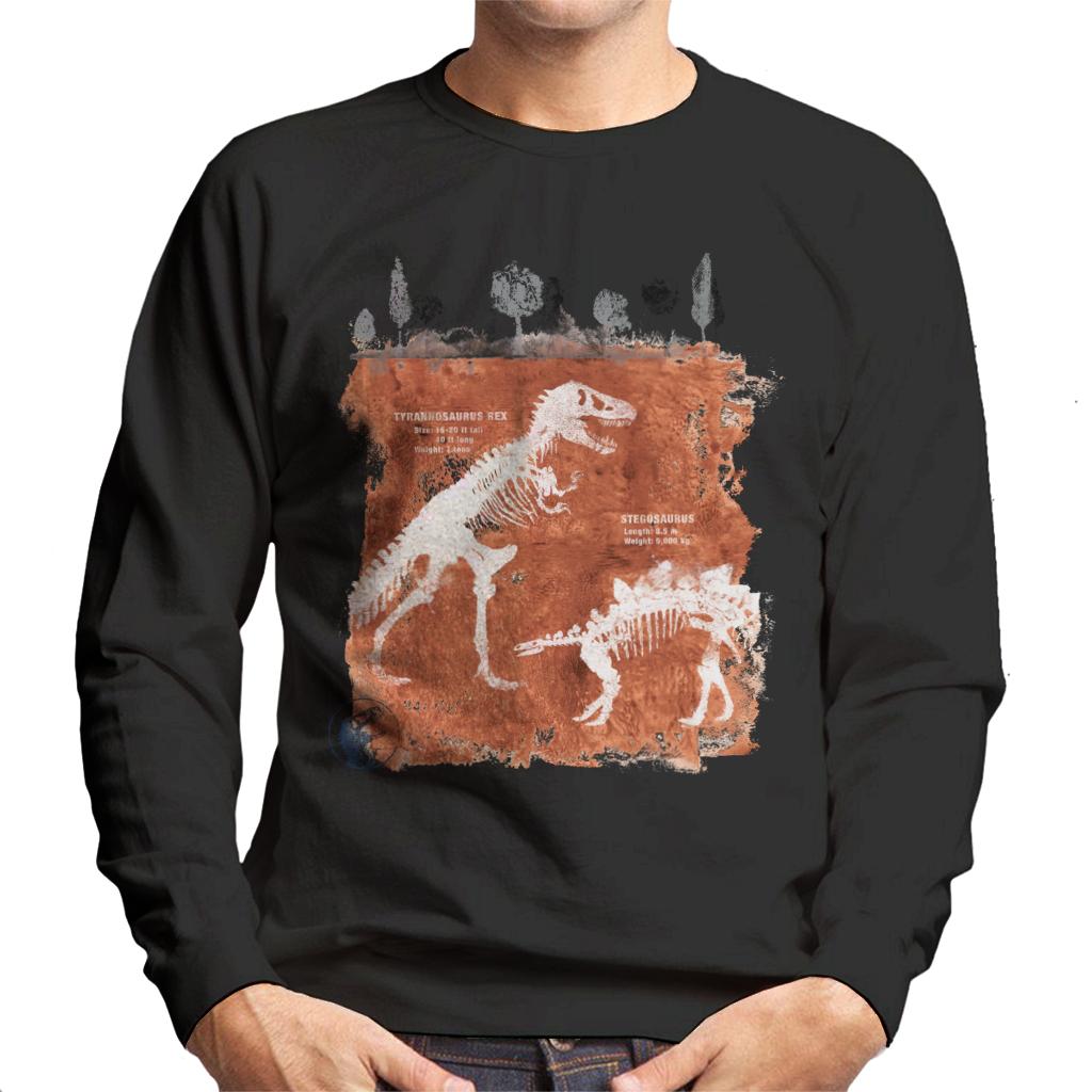 Jurassic Park T Rex Fossils Men's Sweatshirt product image 1