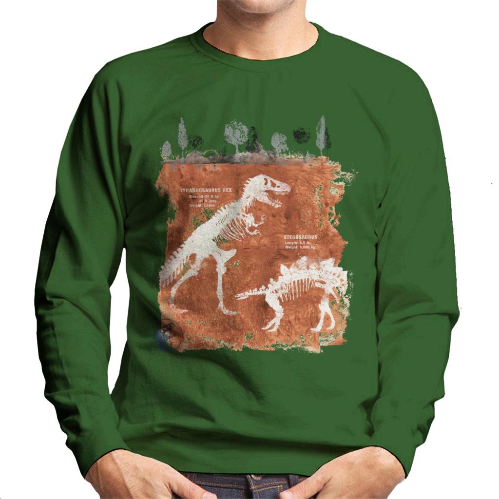 Jurassic Park T Rex Fossils Men's Sweatshirt product image 4