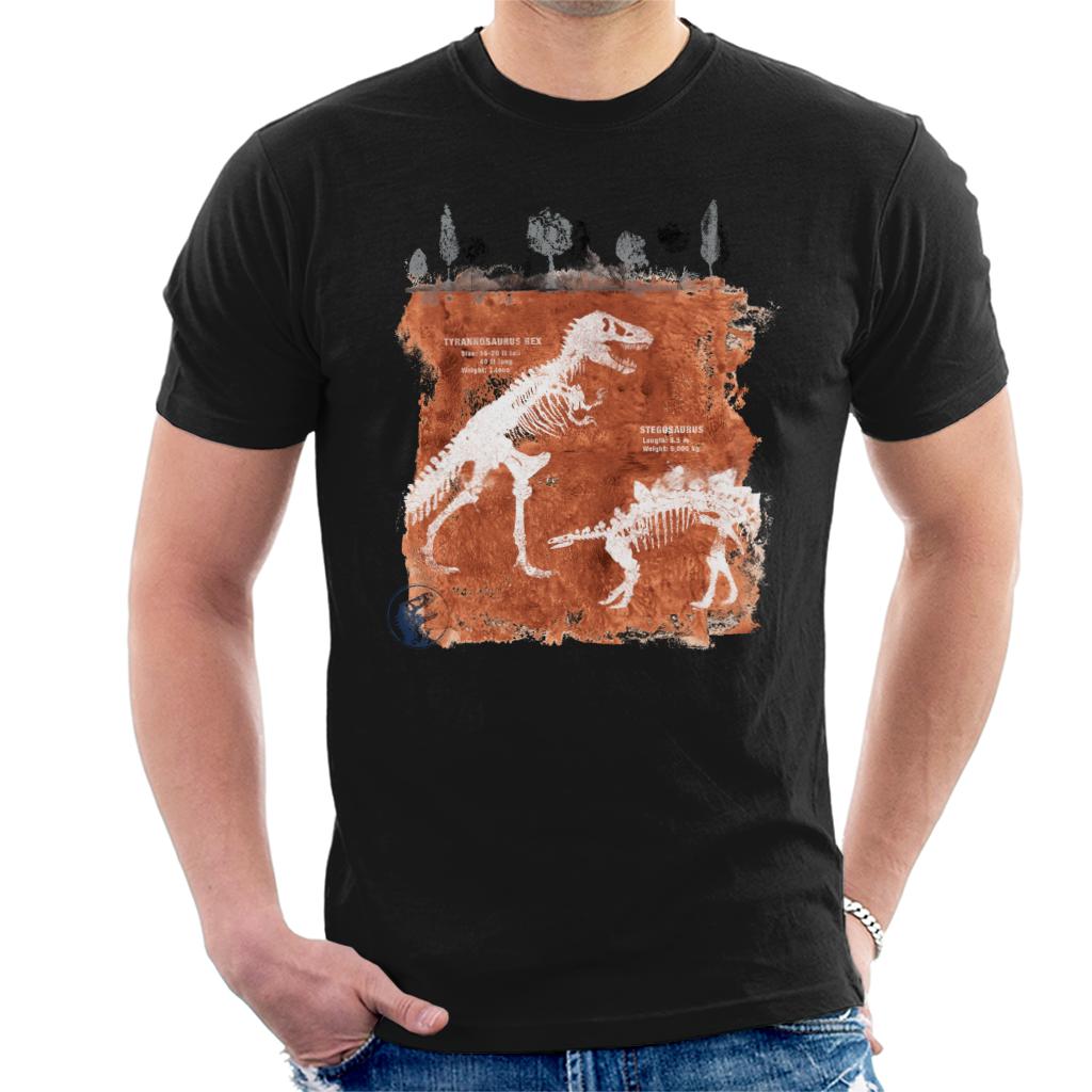 Jurassic Park T Rex Fossils Men's T-Shirt product image 1