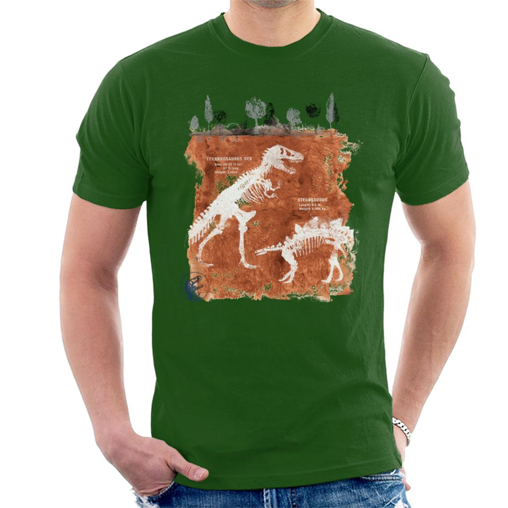 Jurassic Park T Rex Fossils Men's T-Shirt product image 4