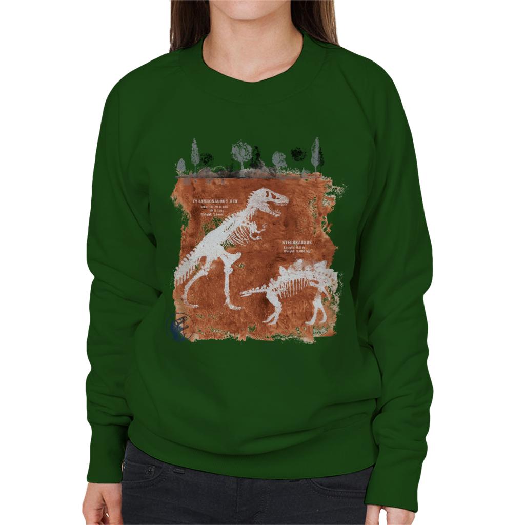 Jurassic Park T Rex Fossils Women's Sweatshirt product image 4