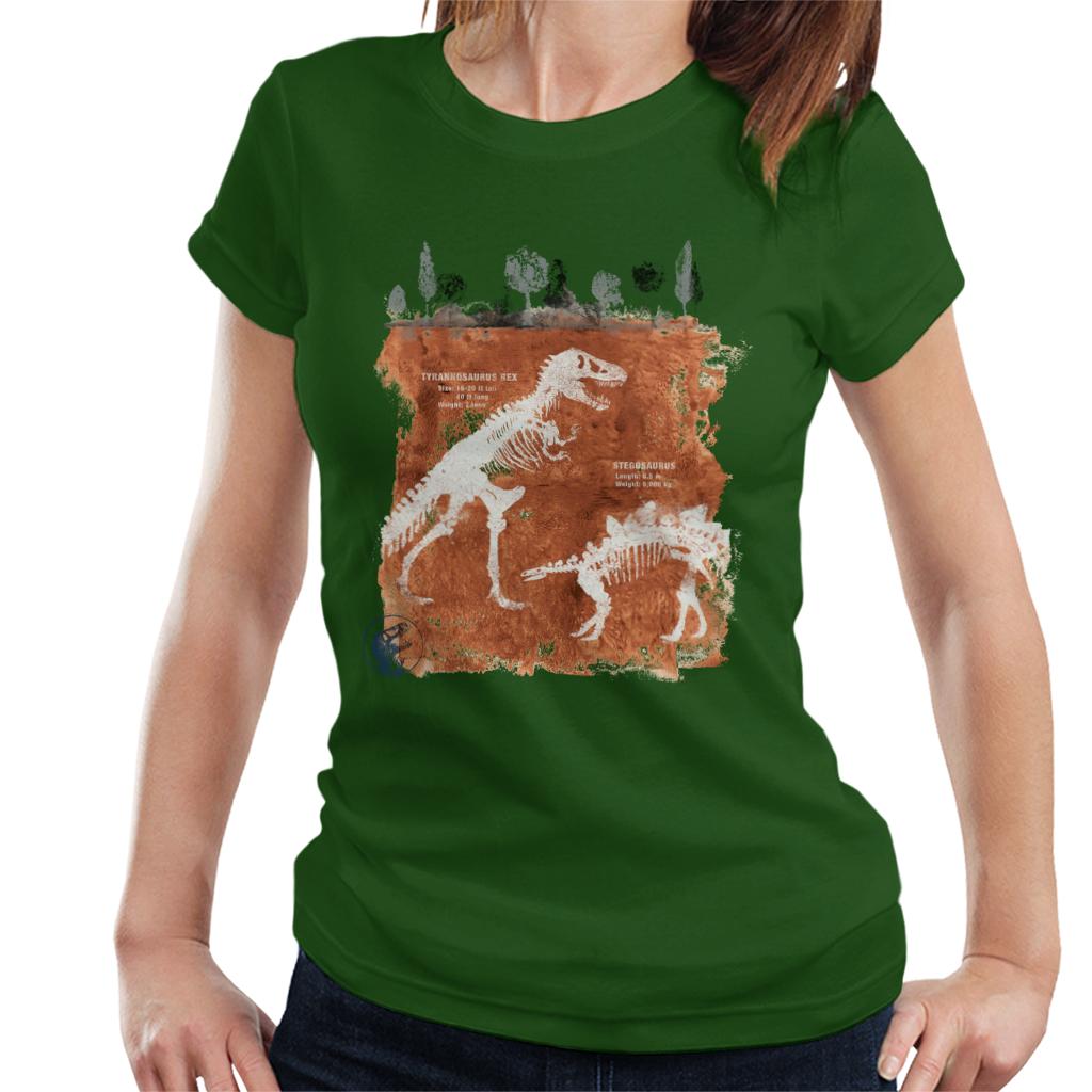 Jurassic Park T Rex Fossils Women's T-Shirt product image 4