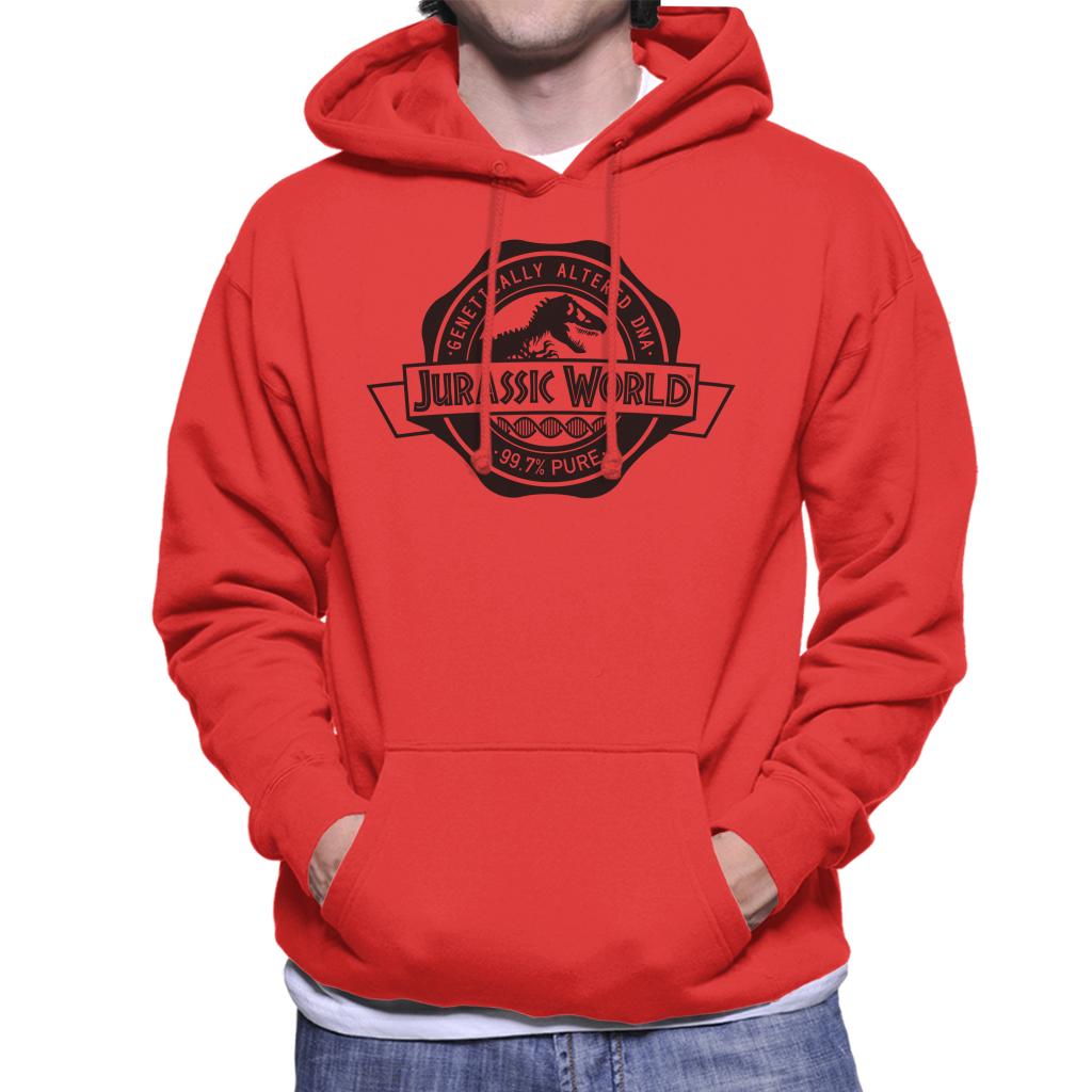 Jurassic Park Genetically Altered DNA Men's Hooded product image 4