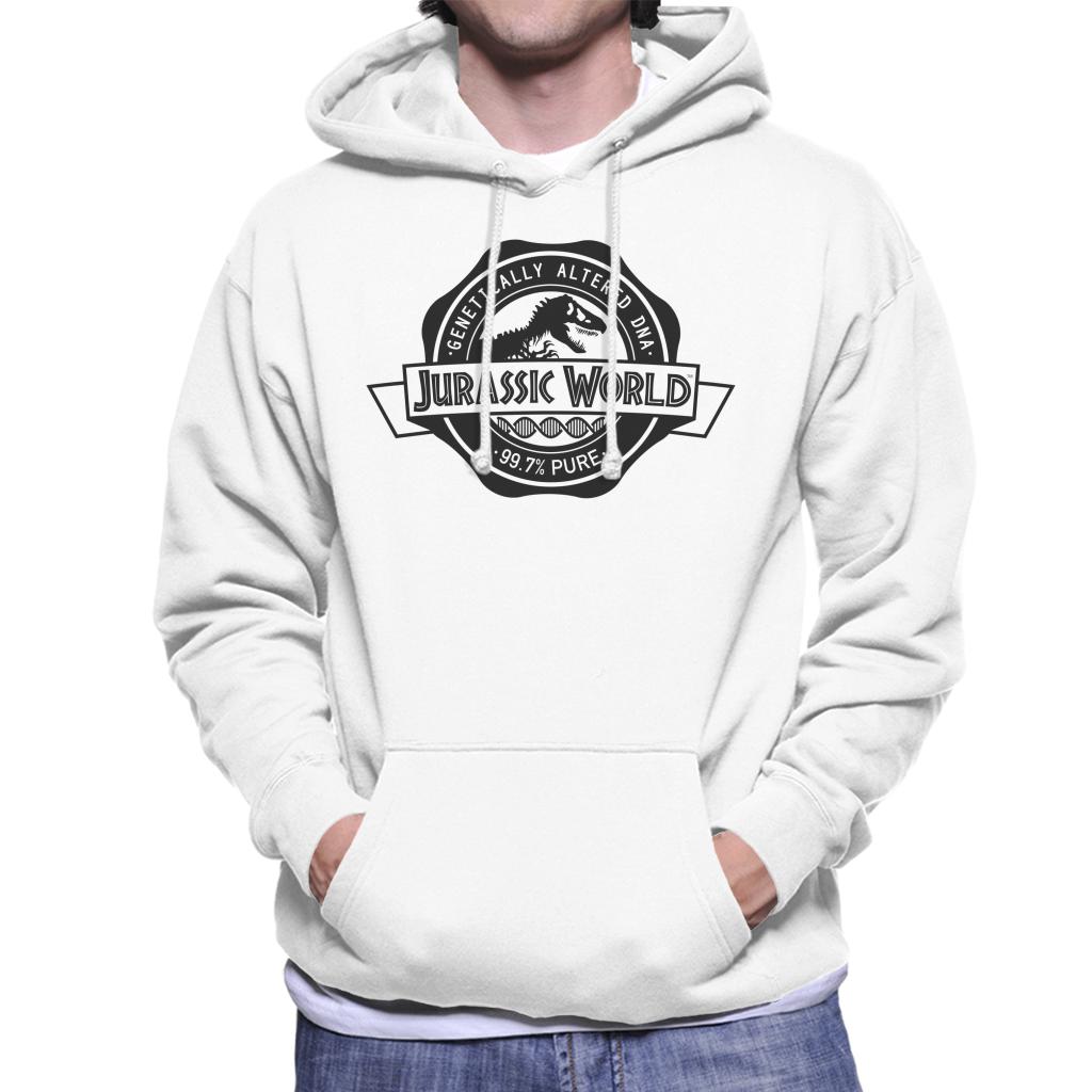 Jurassic Park Genetically Altered DNA Men's Hooded product image 1