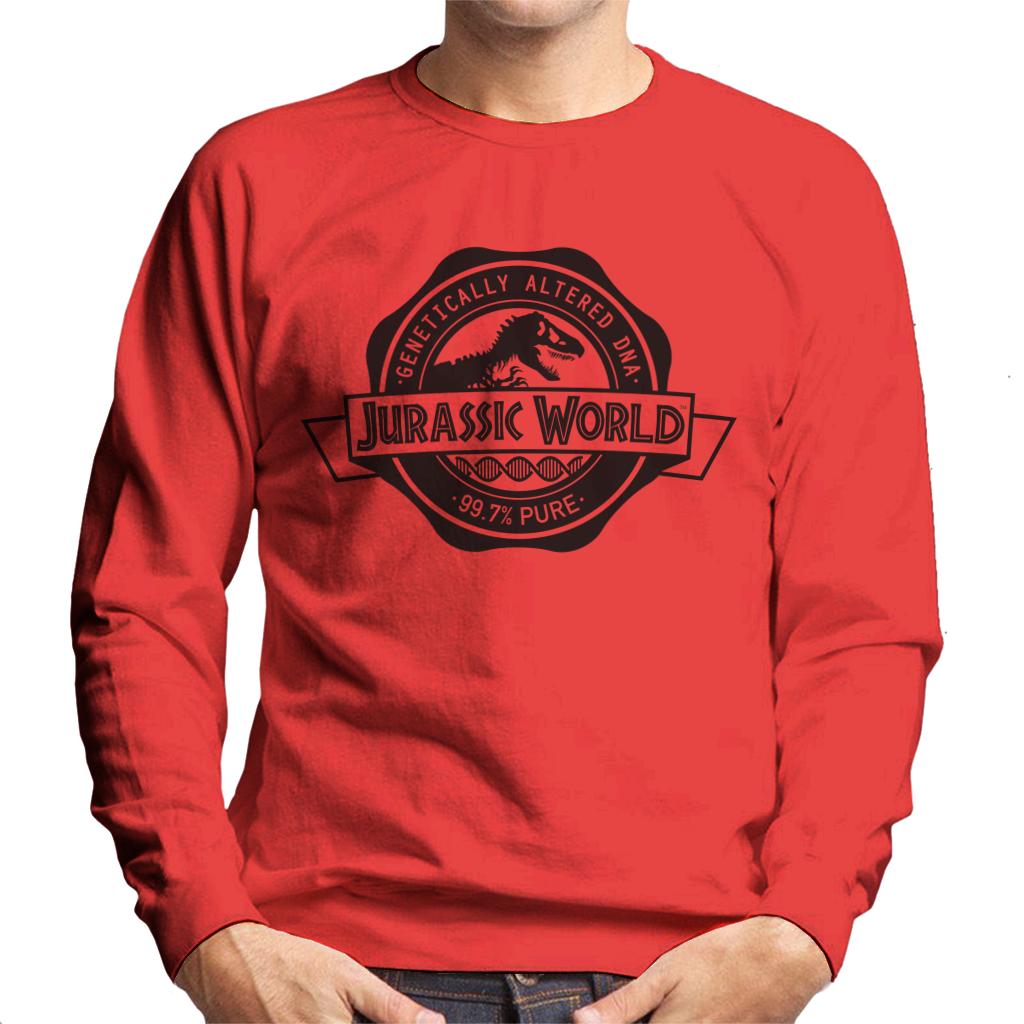 Jurassic Park Genetically Altered DNA Men's Sweatshirt product image 4