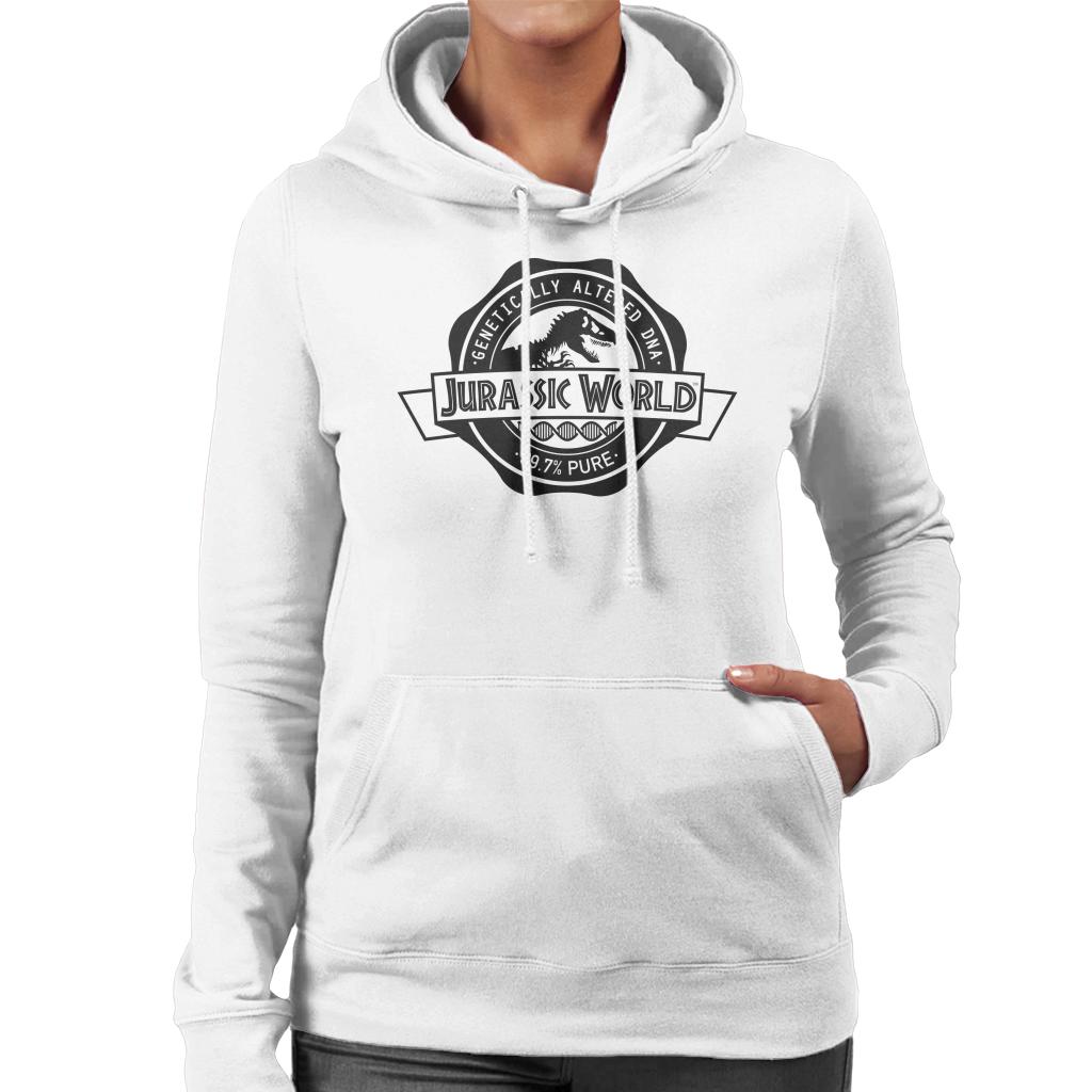Jurassic Park Genetically Altered DNA Women's Hooded product image 1