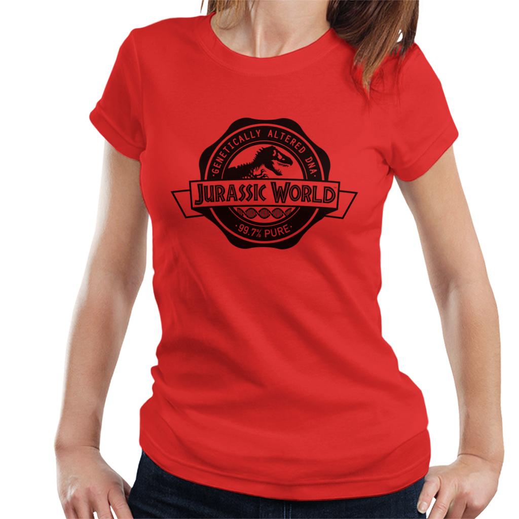Jurassic Park Genetically Altered DNA Women's T-Shirt product image 4
