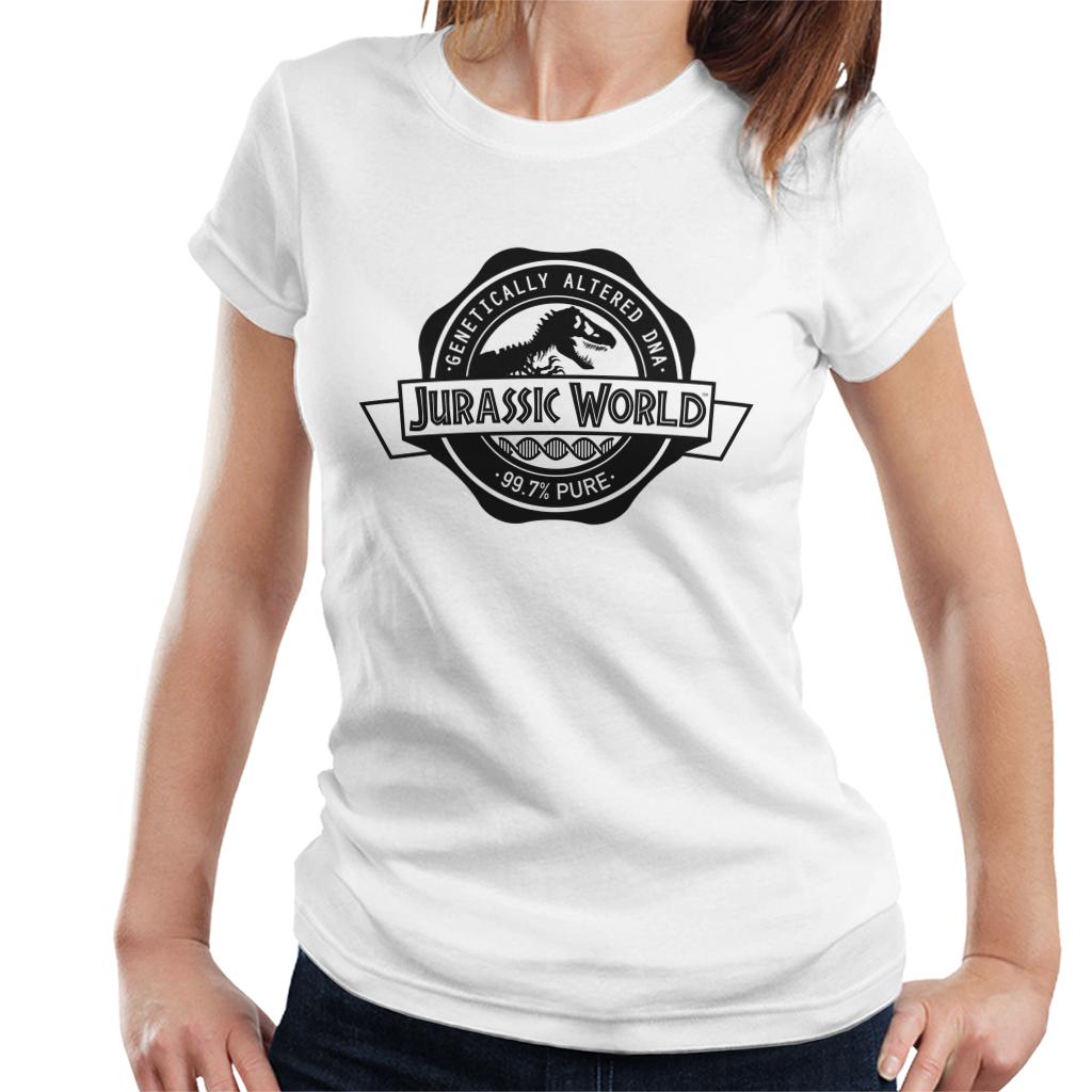 Jurassic Park Genetically Altered DNA Women's T-Shirt product image 1
