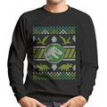 Jurassic Park Christmas T Rex Men's Sweatshirt product image 1