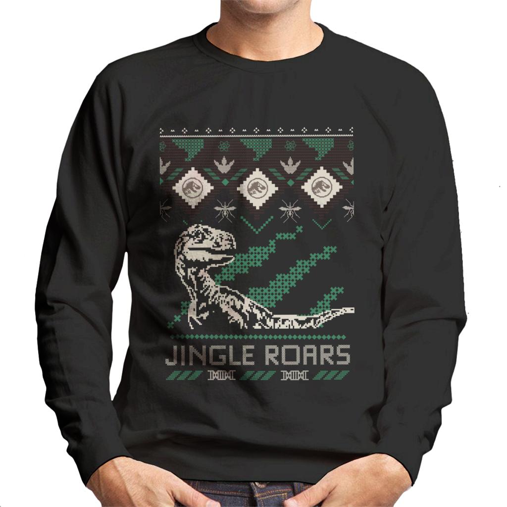 Jurassic Park Christmas Velociraptor Jingle Roars Men's product image 1