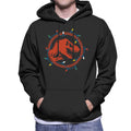 Jurassic Park Christmas Logo Festive Lights Men's Hooded product image 1