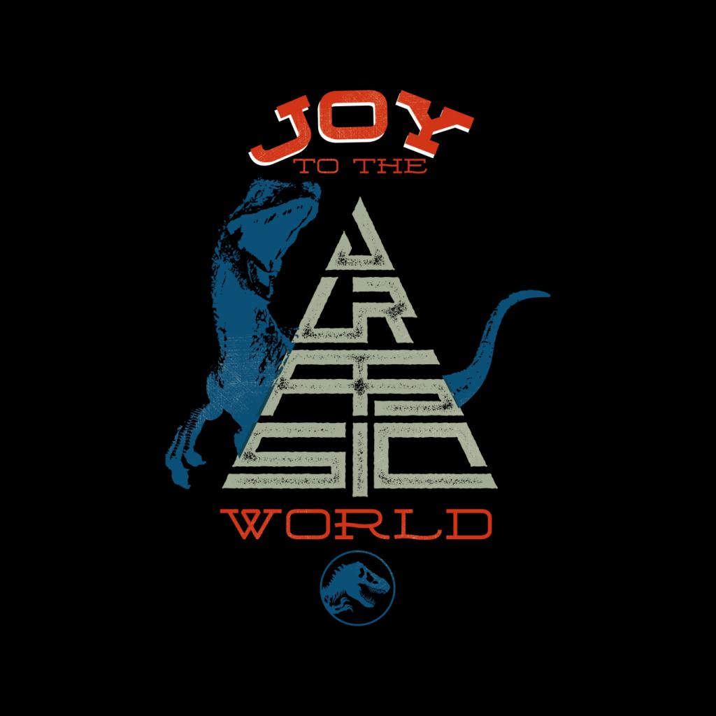 Jurassic Park Christmas Joy To The World Women's T-Shirt product image 2