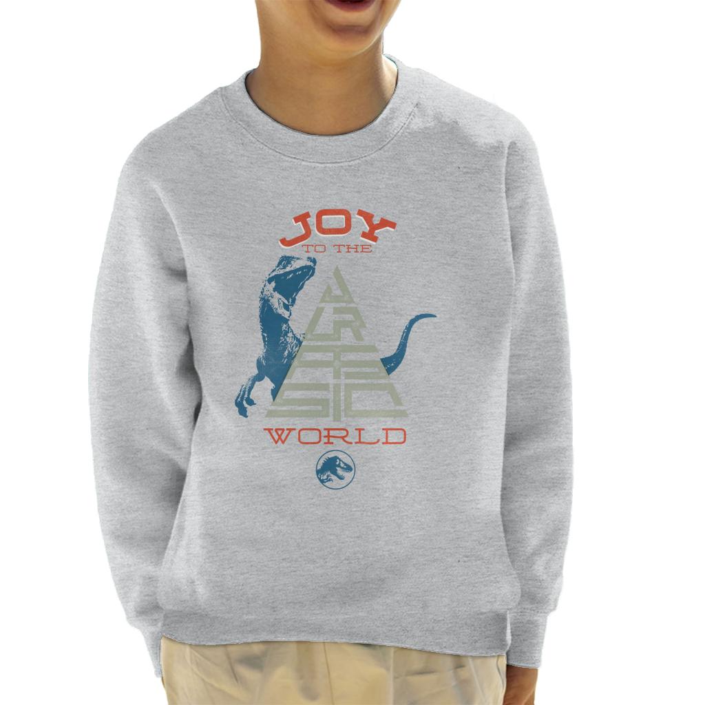 Jurassic Park Christmas Joy To The World Kid's Sweatshirt product image 4