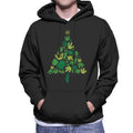 Jurassic Park Christmas Tree Dinosaur Footprints Men's product image 1