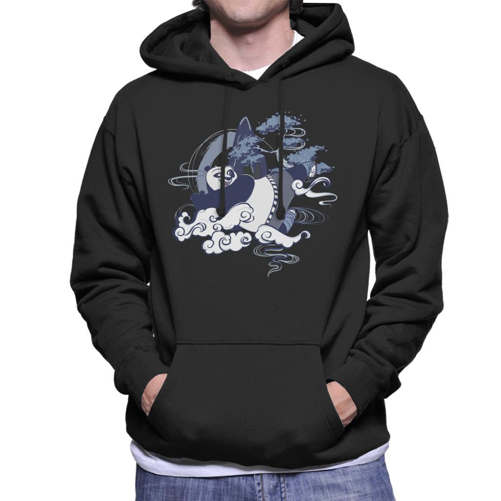 Kung Fu Panda Po Training Men's Hooded Sweatshirt product image 1