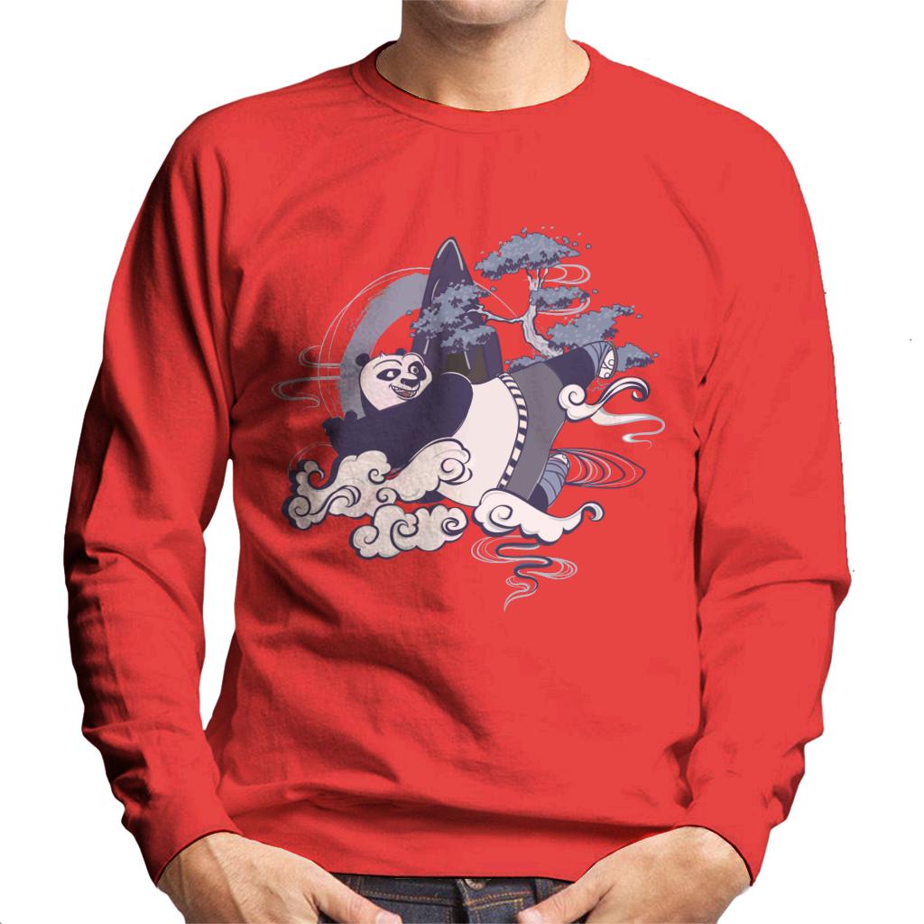 Kung Fu Panda Po Training Men's Sweatshirt product image 4