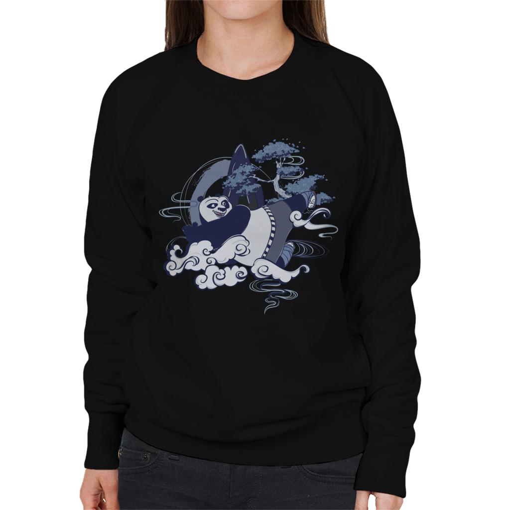 Kung Fu Panda Po Training Women's Sweatshirt product image 1