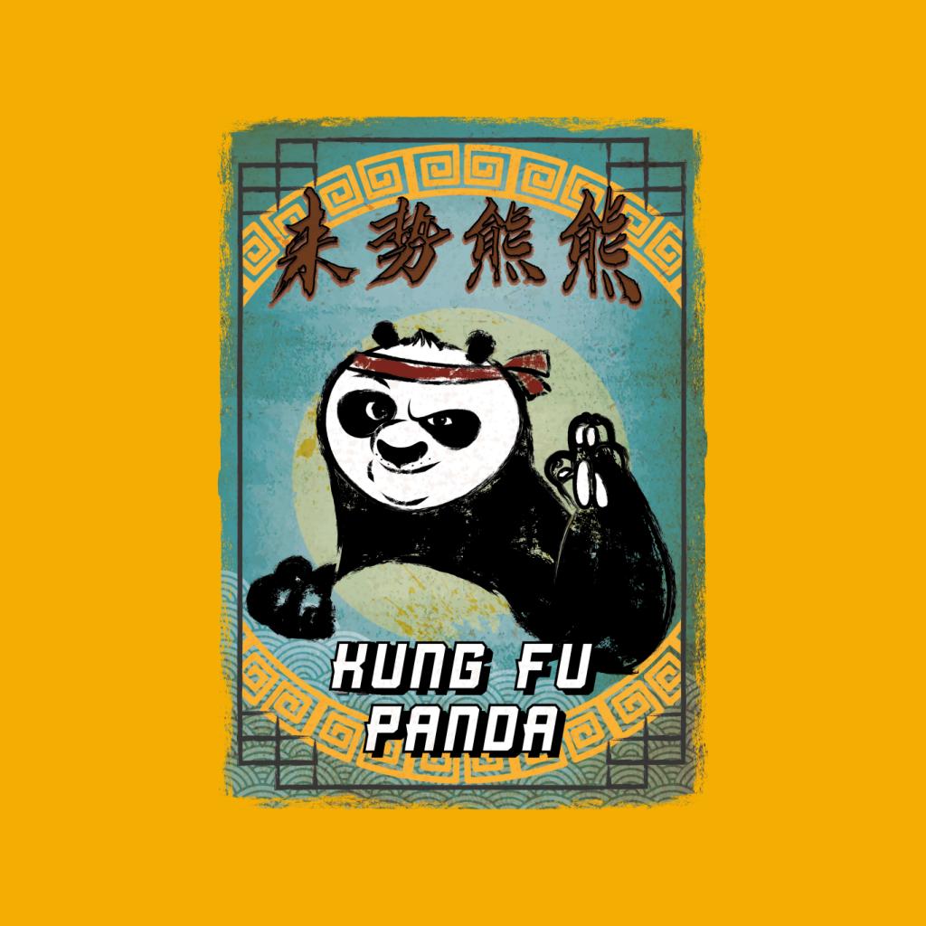 Kung Fu Panda Po Kanji Crayon Women's T-Shirt product image 7