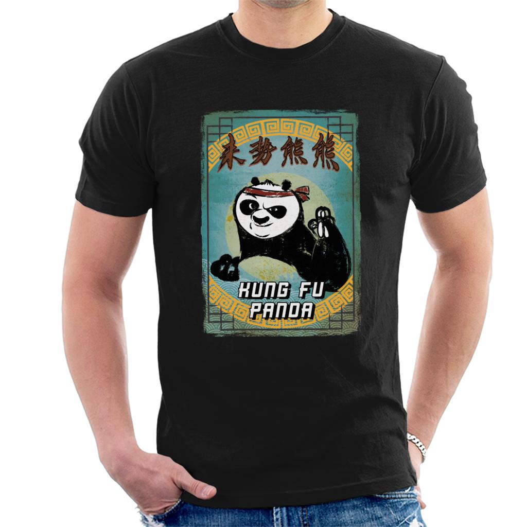 Kung Fu Panda Po Kanji Crayon Men's T-Shirt product image 1