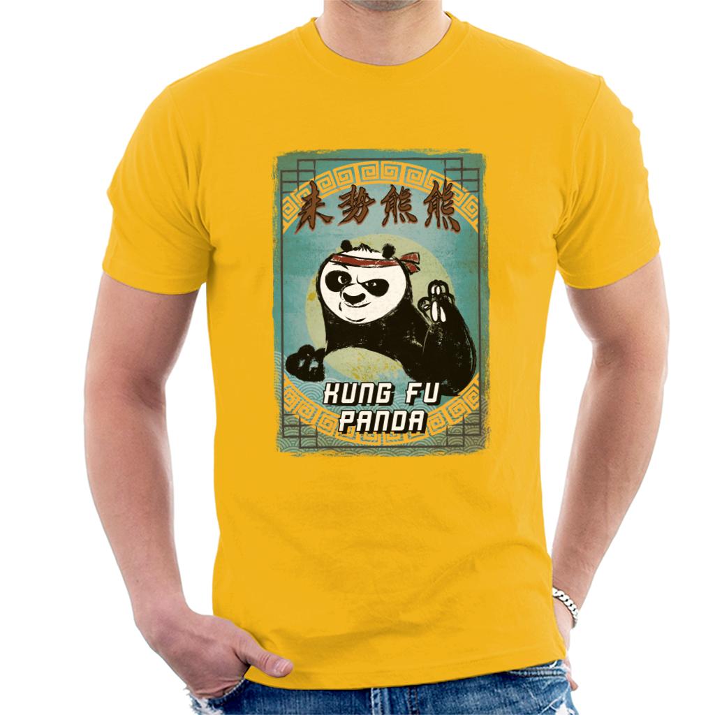 Kung Fu Panda Po Kanji Crayon Men's T-Shirt product image 6