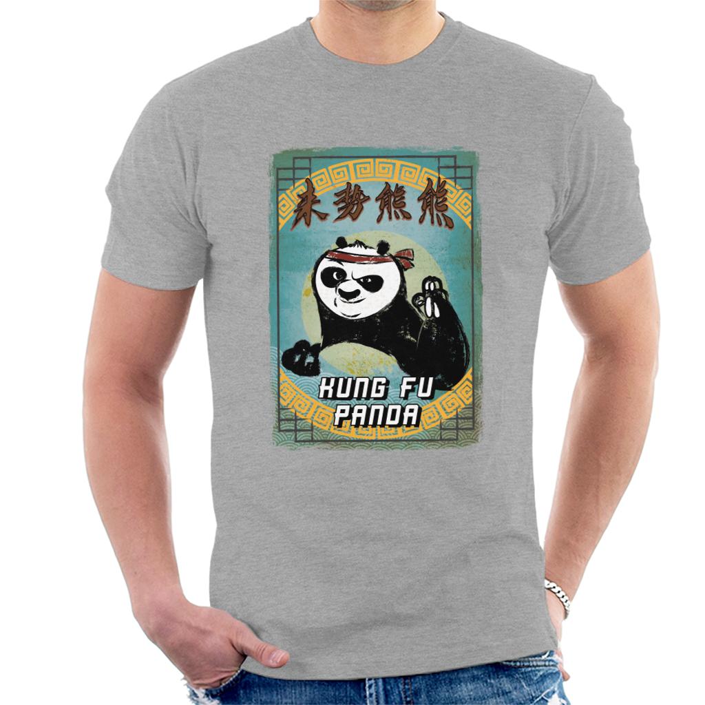 Kung Fu Panda Po Kanji Crayon Men's T-Shirt product image 4