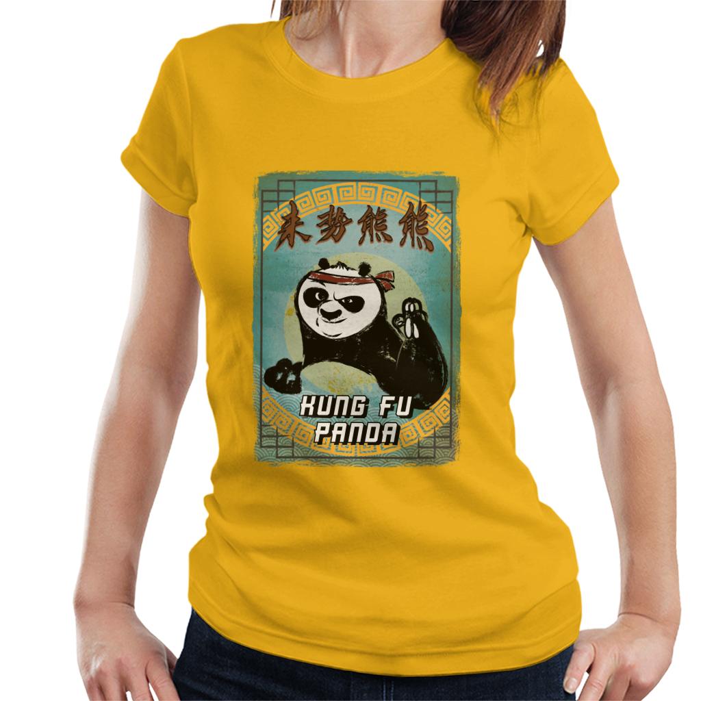 Kung Fu Panda Po Kanji Crayon Women's T-Shirt product image 6
