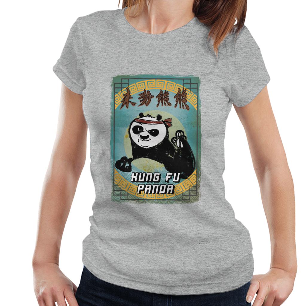 Kung Fu Panda Po Kanji Crayon Women's T-Shirt product image 4