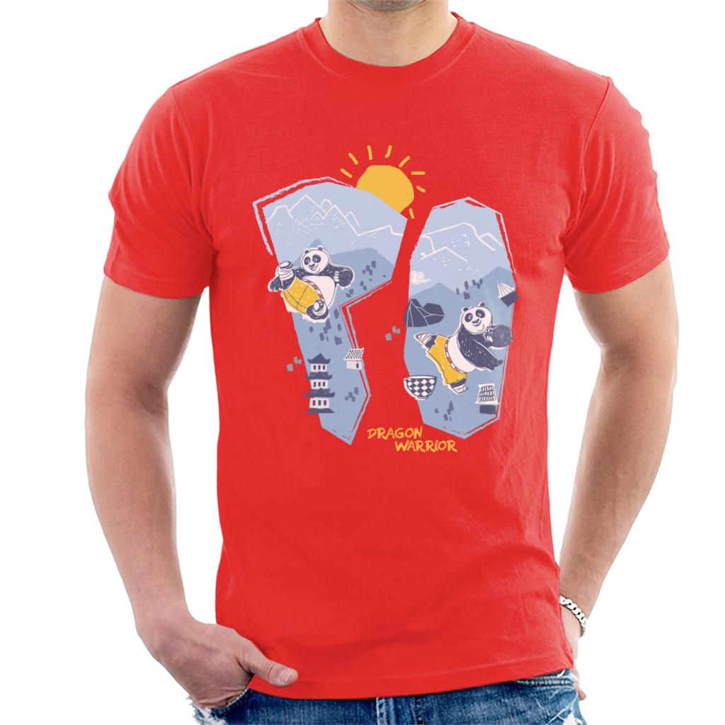 Kung Fu Panda Po Dragon Warrior Men's T-Shirt product image 4