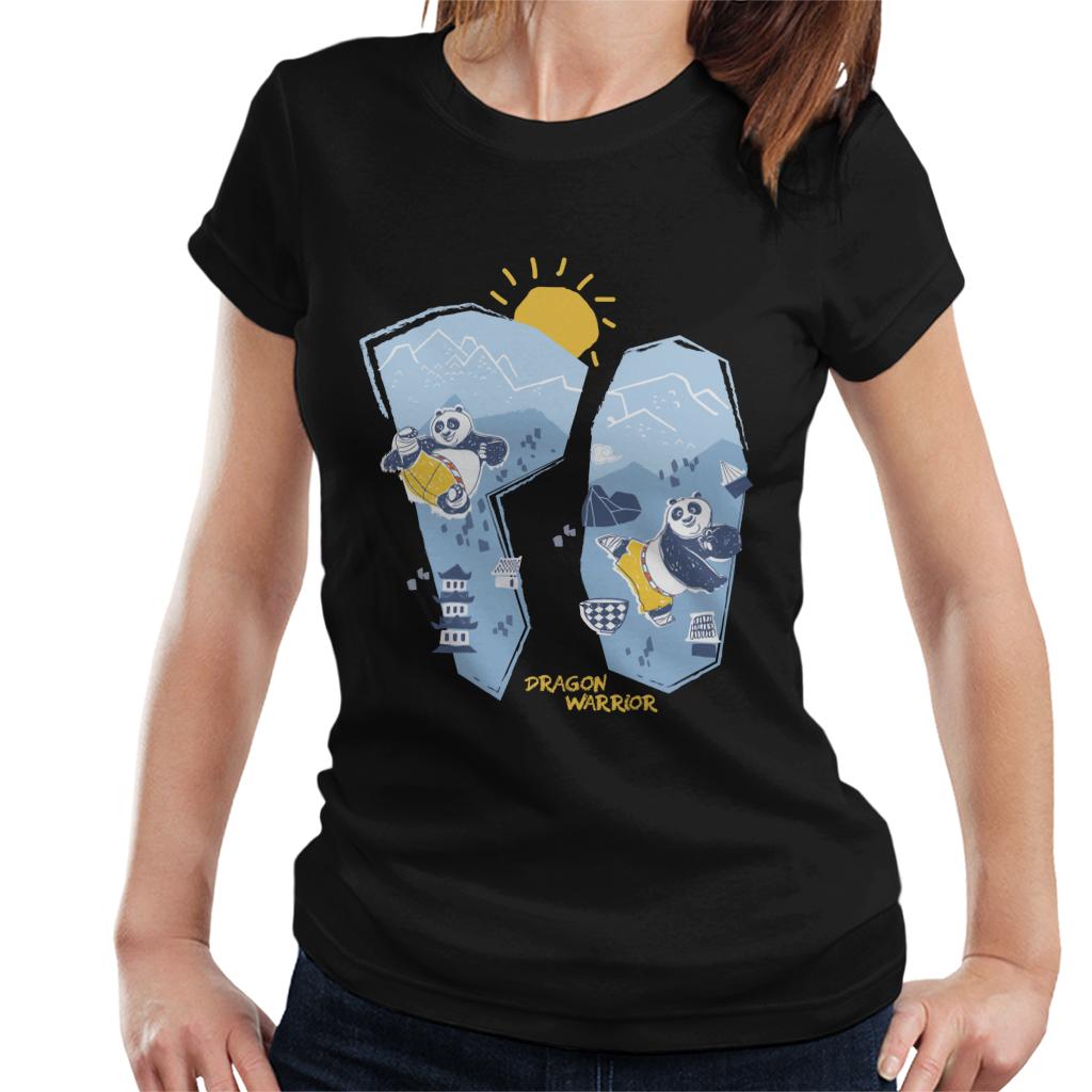 Kung Fu Panda Po Dragon Warrior Women's T-Shirt product image 1