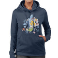 Kung Fu Panda Tigress And Master Shifu Women's Hooded product image 1