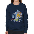 Kung Fu Panda Tigress And Master Shifu Women's Sweatshirt product image 1